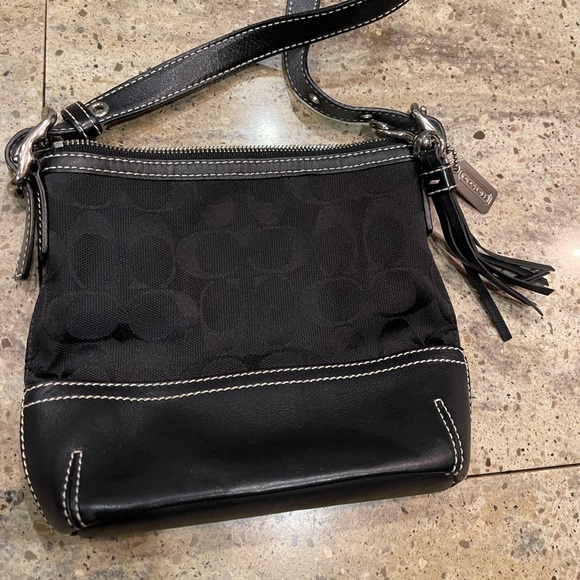 Coach Purse, black, small & petite - Picture 1 of 10